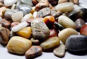 Polished rocks 